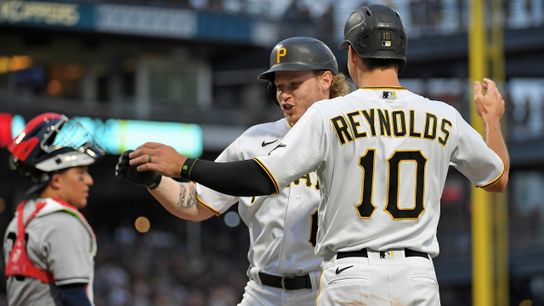 Suwinski, Pirates entertain sellout crowd, spoiling Taillon's return taken at PNC Park (Pirates)